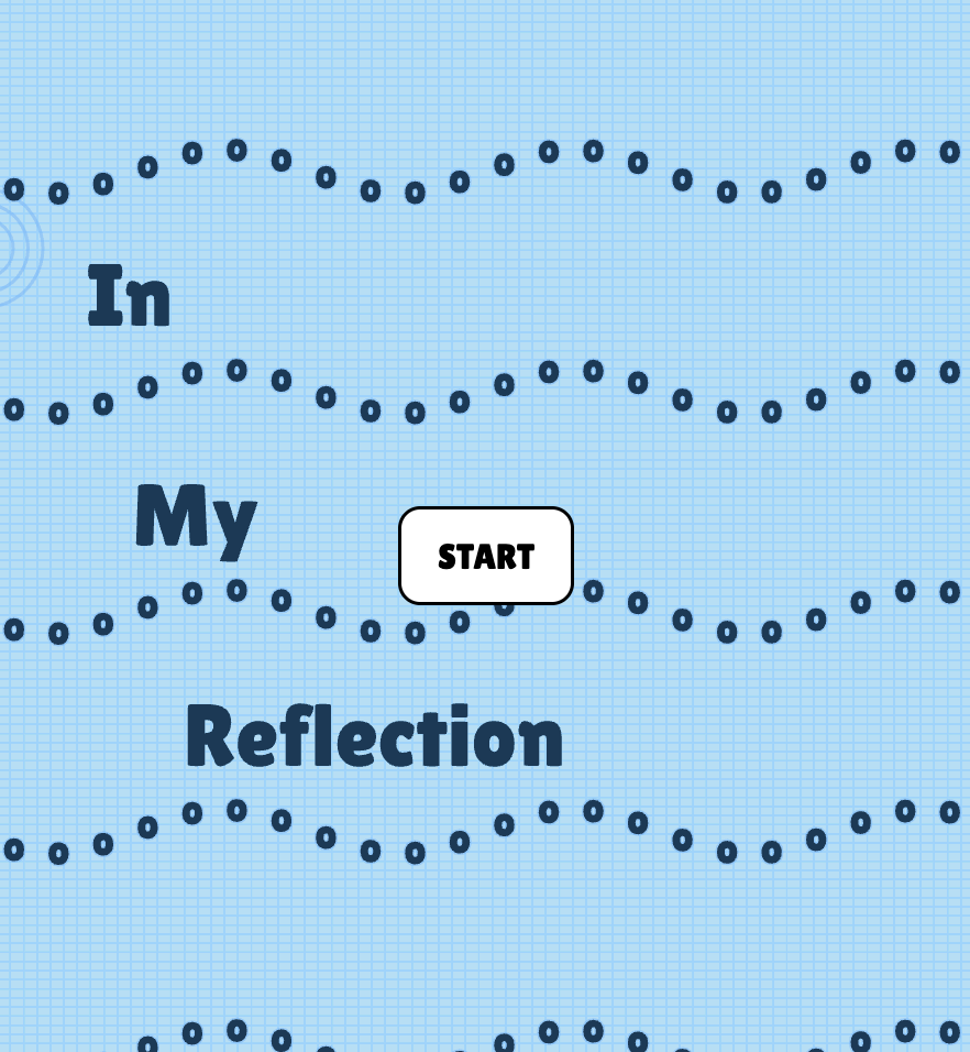 In my reflection